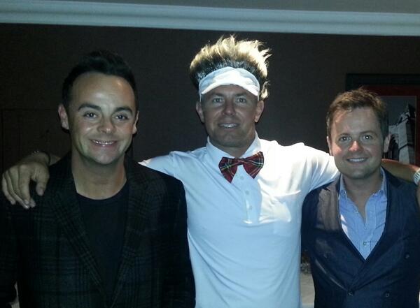 Spoiltbstd's tweet photo. @antanddec Cheers for Friday you boys done a cracking night rt if you remember me http://t.co/E5vjFQc596