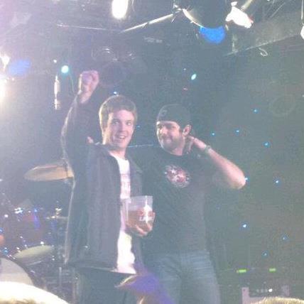LipkeMike's tweet photo. @ThomasRhett at joes bar earlier this year http://t.co/GMbuBhLkQX