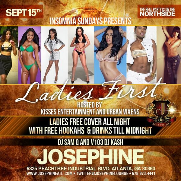 blk_monopoly's tweet image. #2NIGHT #Ladies1st @Josephinelounge LADIES FREE ALL NITE w/ Free DRINKS &amp;amp;HOOKAH TIL 12 Txt IpartyHard to 545454 #Rep1
