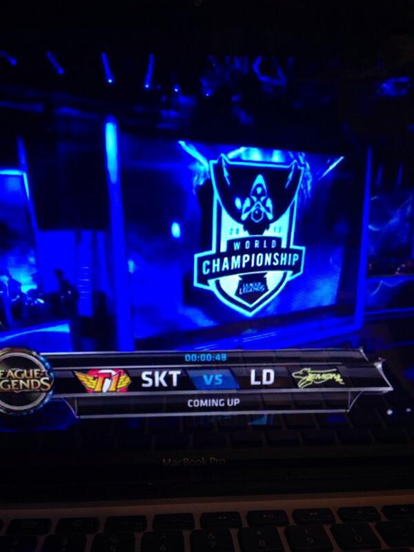 loopyskipper's tweet image. Let's go #skt #korea #LeagueOfLegends #worldchampionship