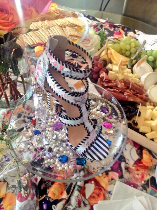 Best #Spring2014 shoe by far... @NicoleMillerNYC Great attention to detail, print and style. Love it. #NYFW