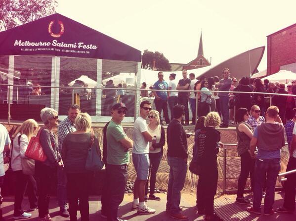 Congratulations to the huge success of <a href="/salumiaustralia/">Salumi Australia</a> on the weekend in Melbourne. What a turn out!