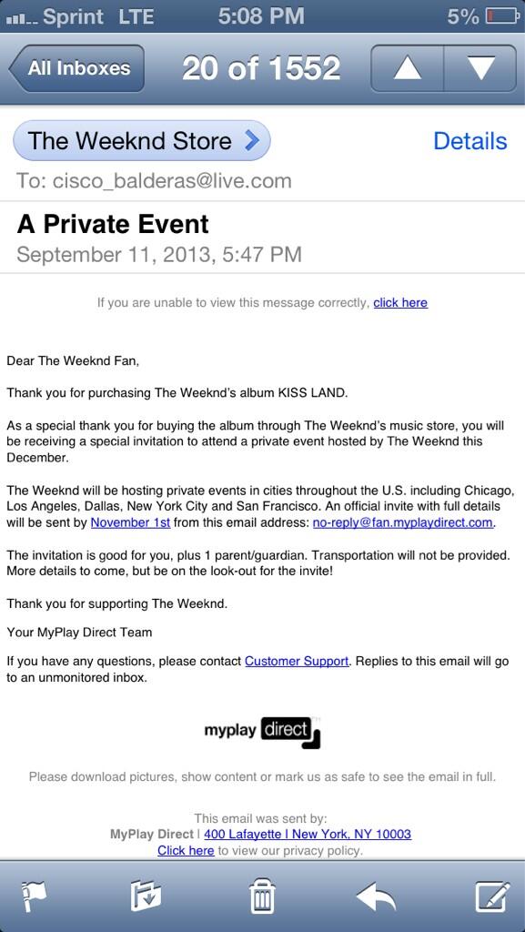 CiizkoXO's tweet photo. @theweeknd A TRUE FAN WILL DO WHAT IT TAKES TO SEE HIS FAVORITE ARTIST!. #XOTWOD http://t.co/ht4GOGBeaX
