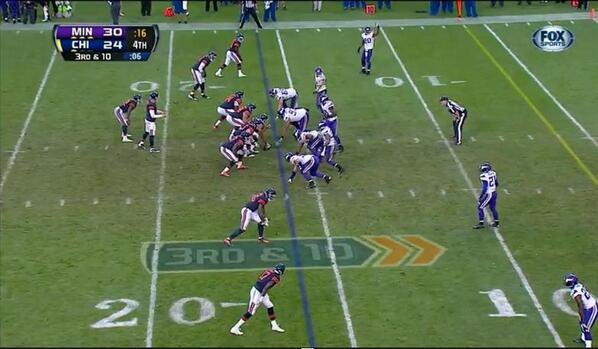 parsons_EB's tweet image. So... it appears the Bears were lined up in illegal formation on game-winning touchdown