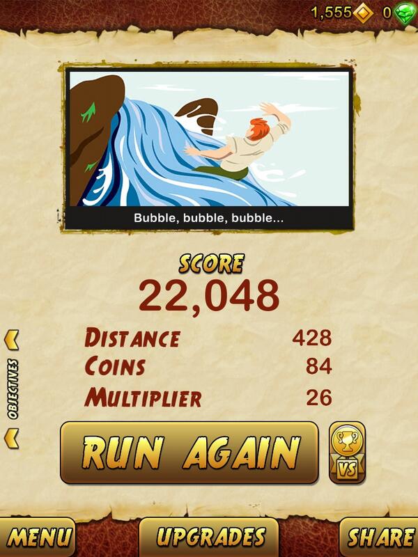 andruusom's tweet photo. I got 22048 points while escaping from a Giant Demon Monkey. Beat that! http://t.co/awEt0vln76 http://t.co/meGPPZYKLu