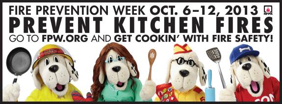 ChTownFireDept's tweet photo. Fire Prevention Week is Oct. 6-12, 2013. This years theme is prevent kitchen fires. http://t.co/inUxvg9FI3