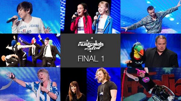 Yipee. I'm in the first semi of AGT next week. Now where the hell has that bird got to?