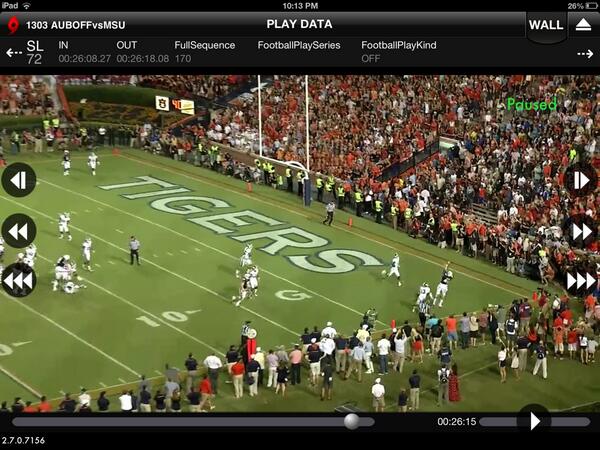 colecubelic's tweet photo. Cool screen shot of @cjuzomah81 game winning catch. http://t.co/BbSMQUo36J