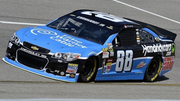 TeamHendrick's tweet photo. #What88Needs - a bonus point from leading a lap. #DaleJr just made that happen. #NASCAR http://t.co/wYgAXFQfam