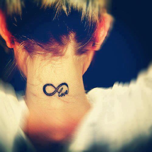 Tatuajes en fotos on X: "tatuaje del signo infinito con la palabra love (amor) http://t.co/2n2ULDpwAC" / X
