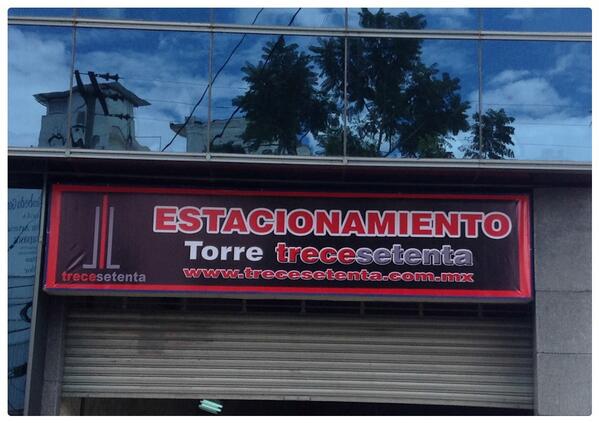 graphix79's tweet image. Sent via @psexpress
Instalación anunció en Torre TreceSetenta