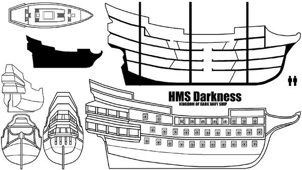 Darkandw Twitter Da Xbox360版minecraftで作ったガレオン船の設計図のような物です オリジナルの大型３層甲板三本マストで砲門数100門ありダーク王国海軍の旗艦として就役 という脳内妄想 笑 Http T Co Ayeoa5rf2h