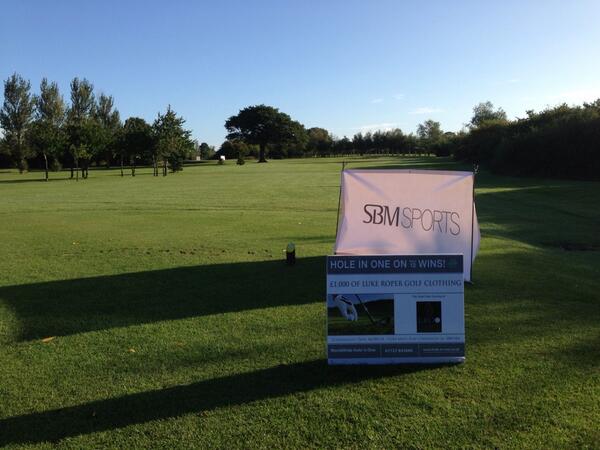 LukeRoper's tweet photo. Hole 12 hole in one wins £1000 of #lrgo clothing http://t.co/oDKlvjQrrl
