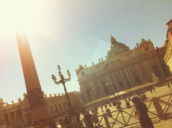 An audience with the Pope... #rome
