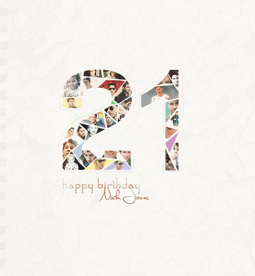 InMyHeartJonas's tweet photo. Happy Birthday @nickjonas *-* I Love You <3. #21 http://t.co/yUkEiBu20f