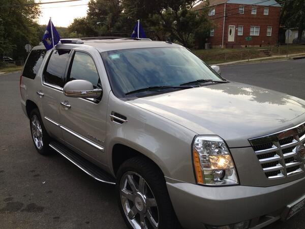 ccbglobal's tweet image. The Caddy is repping #Ravensnation! Sunday they gonna beat on @rolandsmartin Texans!! #BaltimoreStyle #SplitHouse