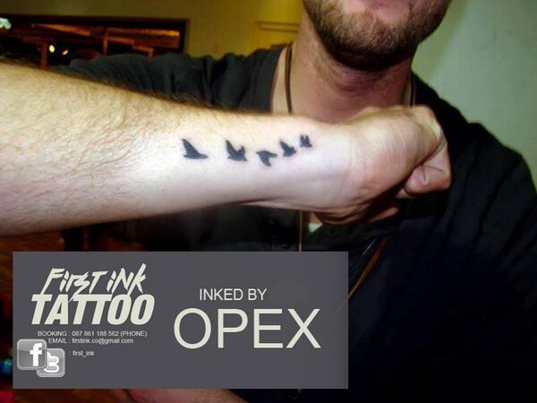 bird : inked by opex