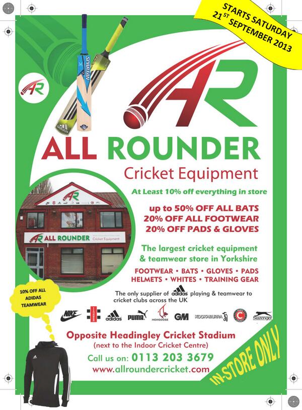 AllRounderCrick's tweet image. Retweeting this flyer puts you into a draw to win a Spartan MC bat - drawn this Saturday at 3pm!! @AllRounderCrick
