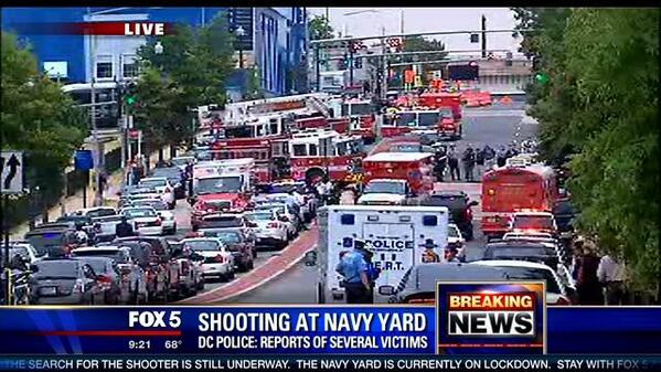 12 killed in Navy Yard shooting rampage; suspect identified