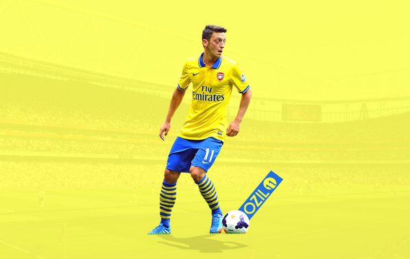 IconicFootball's tweet photo. Mesut Özil #AFC - 

@OliPriceBates @th14Renato @WittyGooner @ArtisticArsenal http://t.co/vPhdYxbQL4
