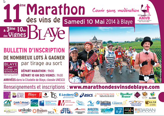 MarathonBlaye's tweet photo. Le nouveau bulletin d'inscription du 11ème #marathon des #vins de #blaye  est téléchargeable sur notre site internet. http://t.co/mg0Wz71z28