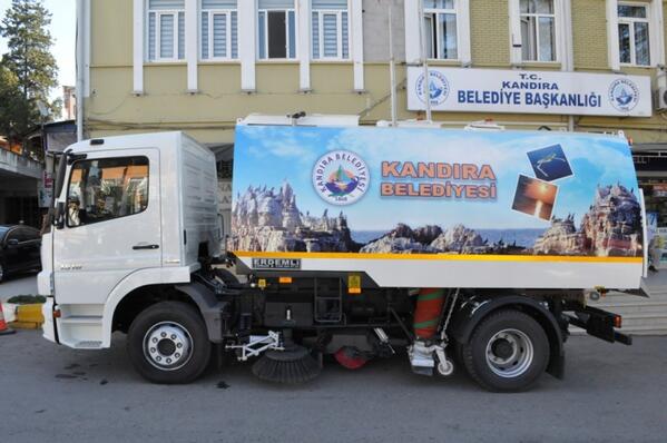 Mercedes Ateogo 1518 Vakumlu Süpürge Hayırlı Olsun..