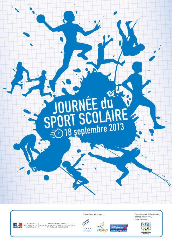 education_gouv's tweet photo. J-2 avant la Journée nationale du sport scolaire http://t.co/H1IzKDcbrW #JSS2013 #education http://t.co/bXVlF4v3iK