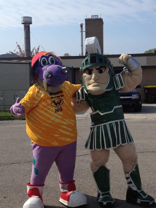 Msu Happy Birthday Sparty Have A Photo With Him Tweet It To Us Celebratesparty Gogreen Http T Co Bh5cg7y2ra