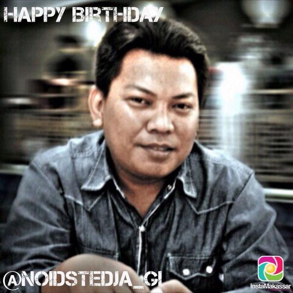 InstaMKS's tweet image. Sahabat #instamakassar hari ini berulang tahun @FirmanNoid we wish you all the best bro 😊🙏 #instamakassar_member