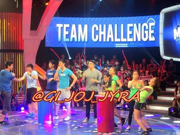 GI_JOJ_JYRA's tweet photo. Abangan kung kelan i-air tong M2WI. PBB Teens Boys vs Girls. Abangan kung sino ang mananalo :) @jojagpangan @jyramay http://t.co/OTb5oRDhEr