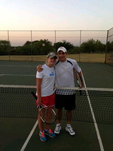 Good 3hrs of tennis! <a href="/Brendon818/">Brendon Jacobs</a>, secretly tuks future champions of mixed doubles!