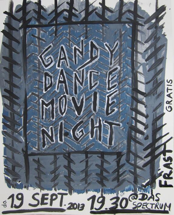 Do. 19 sept 19.30 FRAST filmavond GANDY-DANCE-MOVIE-NIGHT, short fims <a href="/dasspectrum/">Das Spectrum</a> <a href="/Utrecht/">Joost</a> gratis, expo is ook open!