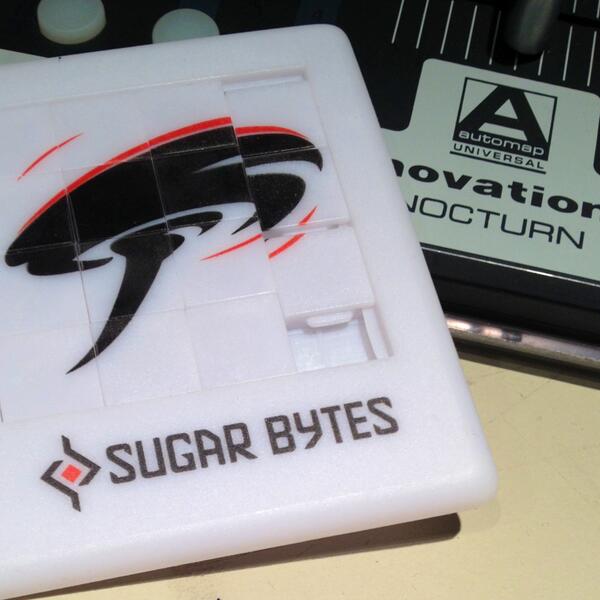 djcrocy's tweet image. Studio mind games! #sugarbytes #novation