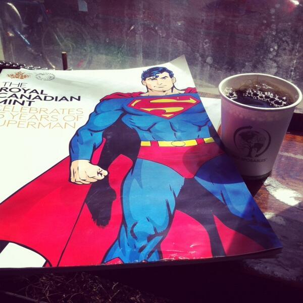 wutswhat's tweet photo. Lunch break at a #Wutzwhat favorite @VoulezVousCafe. Coffee and comic book heroes. #TryTheGrilledCheese http://t.co/DURLa11XA8