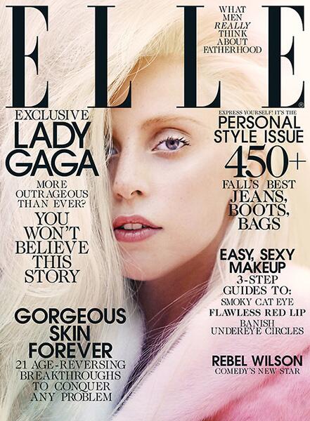 Lady Gaga covers ELLE MAGAZINE. BUTllfiIIAAL0_4