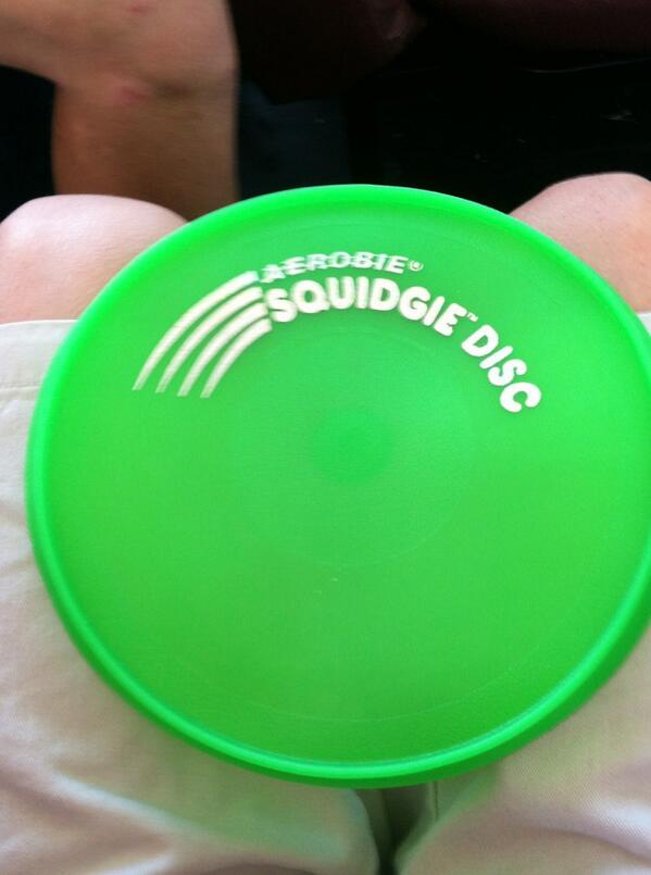 ChuckOrd's tweet photo. I worked so hard to get an extra dollar for this frisbee and then realized I had enough money already http://t.co/pYIyHhdjOf