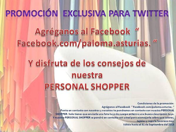 Escaparate_MyC's tweet photo. PROMOCION @twitter_ES NO OS LA PODEIS PERDER!AGREGANS EN FACE https://t.co/nP5rvDuxty Y EMPIEZA A DISFRUTR DE LA MODA http://t.co/g0LvTajyTU