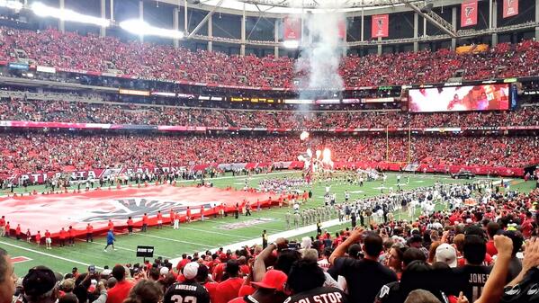 Bmorejohnboy's tweet image. Enjoyed the game.  Falcons vs Rams
