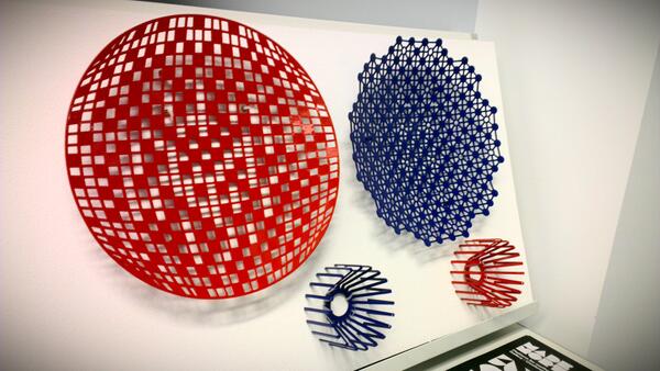 MADENORTH's tweet image. Sculptural steel bowls by Holmfirths @DesignedMade  displayed at @designcouncil HQ during #ldf13 curated MADE NORTH