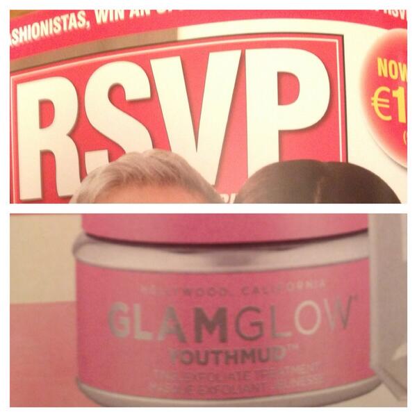 Ah a few of @RSVPMagazine #pinkpartner favourites Wouldn't know #glamglow would be there #everyonesfavourite