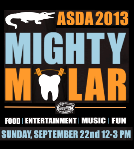 UFASDA's tweet photo. Mighty Molar is almost here! This is our annual philanthropy event that brings together faculty, students, and staff. http://t.co/9gZaYS33wd