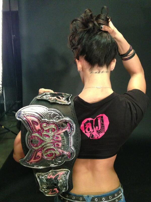 AJ Bringing Back Women's Title? BUUcHd9IQAAWoE6