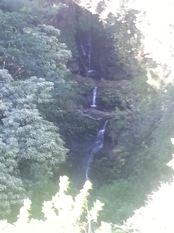 TavaresBrett's tweet photo. At the waterfalls going for a #swim http://t.co/3wWBuaabky