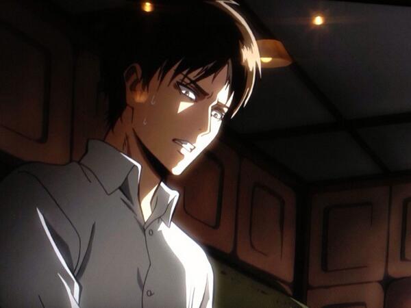 Rose あと一昨日の進撃はこの人 笑 好きだわぁ 黒髪好きなのでジャンよりエレンコスの方が萌えるわ 前髪チラ見えしてるのかわいい Http T Co Dkw6qyimzx