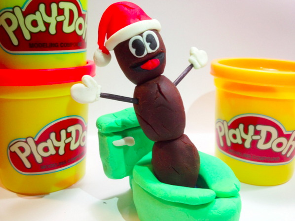 StudioThinkTank's tweet photo. TDS celebrates National Play-Doh Day with a 'Howdy Doh!' creation #PlayDohDay http://t.co/G7I9l6p927