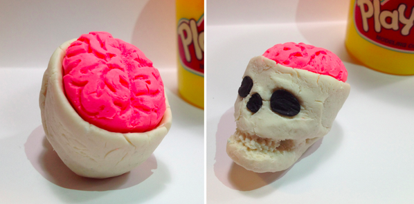 StudioThinkTank's tweet photo. TDS celebrates National Play-Doh Day with Cranio'doh'my creation #PlayDohDay http://t.co/CVK2mauH0k
