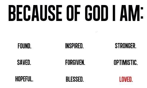 Infinity_GF's tweet image. Because of God I Am..❤