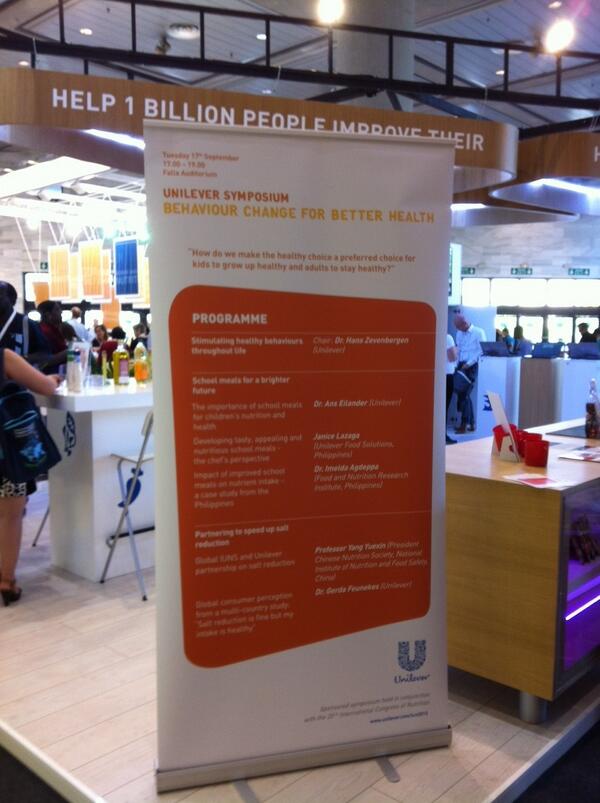 Unilever (@unilever) on Twitter photo Getting ready for Behaviour Change for Better Health symposium at @ #ICN20 this afternoon... Getting ready for Behaviour Change for Better Health symposium at @ #ICN20 this afternoon...