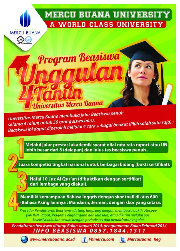 Universitas Mercu Buana tweet media