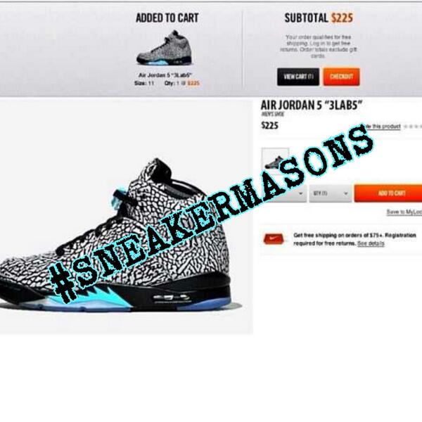 SneakerMasons's tweet photo. Are you guys still rockin with us? http://t.co/gHhKxxFp8o #SNEAKERMASONS #RSVP #NIKE #JORDAN #3LAB5 http://t.co/xg7AFRm3w2